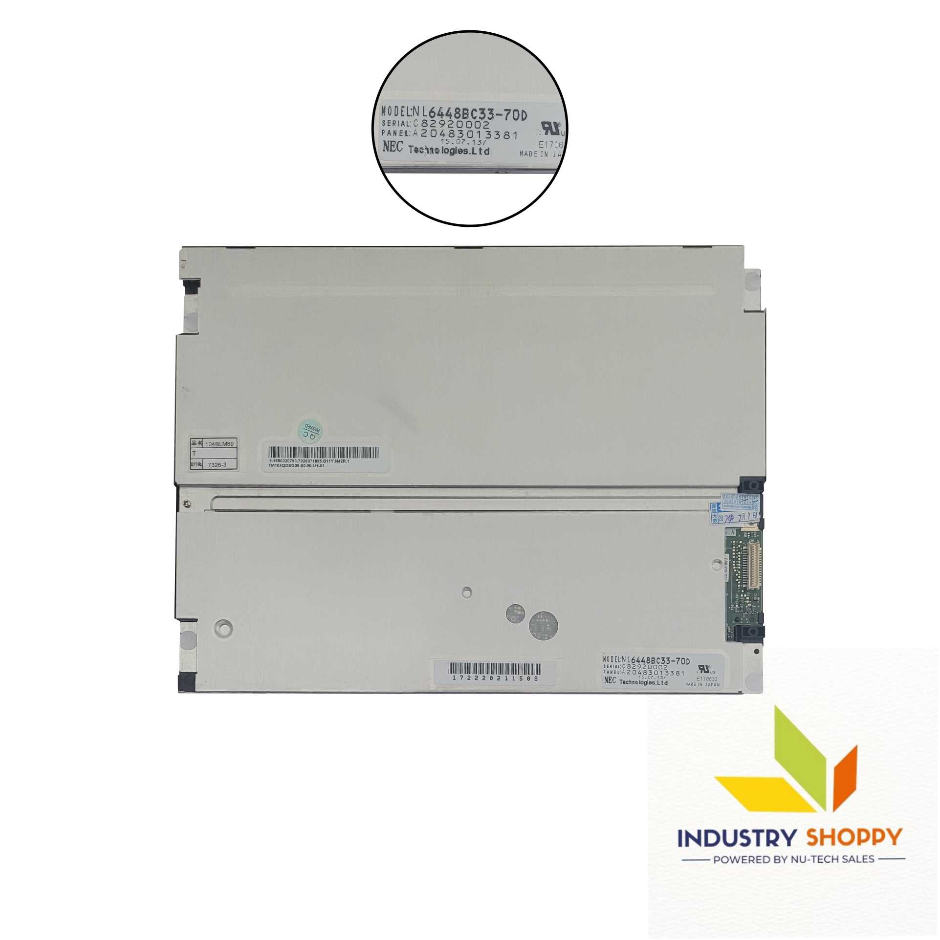 NEC NL6448BC33-70D LCD Module NEC NL6448BC33-70D LCD Module